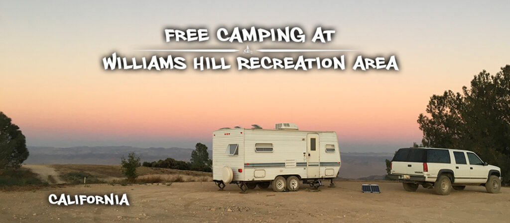 Free Camping at Williams Hill Recreation Area - The Lost Longboarder