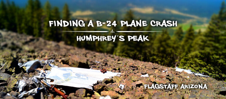 Plane Crash On Humphreys Peak Trail | B-24 Bomber - The Lost Longboarder