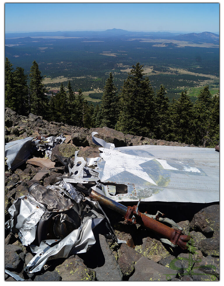 Plane Crash On Humphreys Peak Trail | B-24 Bomber - The Lost Longboarder