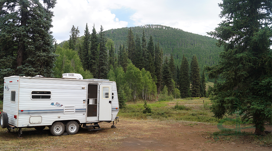 our spot camping near purgatory 