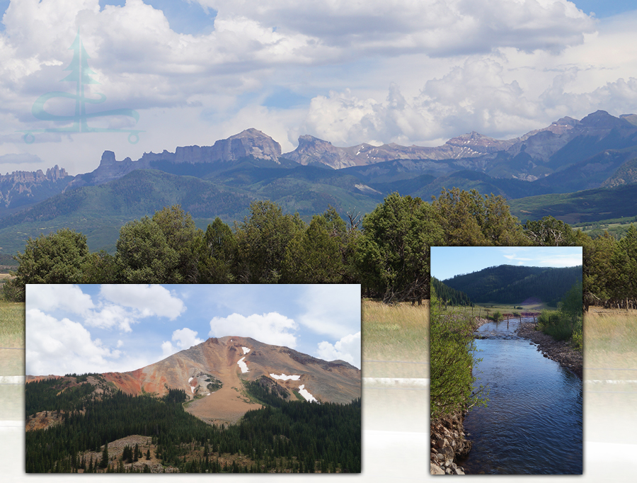 rivers and mountains in colorado