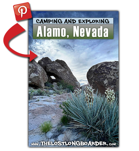 save this camping near alamo, nevada article to pinterest