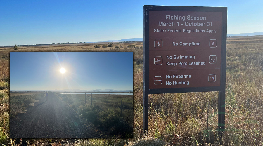 rule sign at maxwell national wildlife refuge