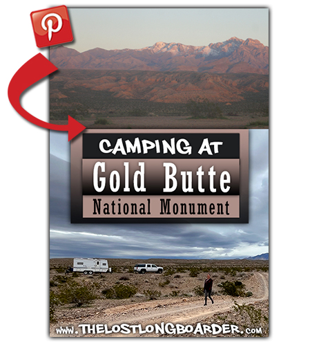 save this dispersed camping at gold butte national monument article to pinterest