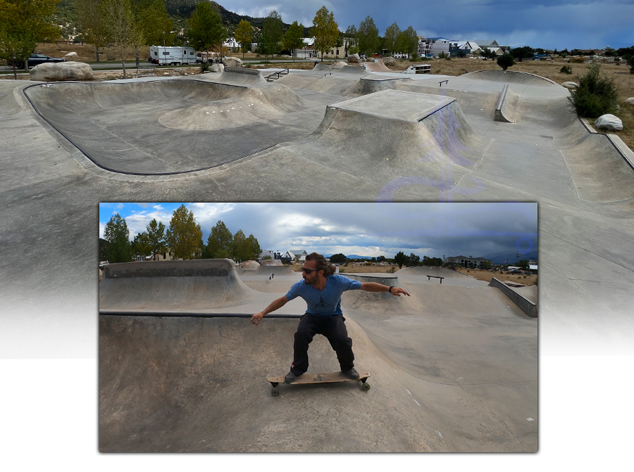 longboarding the buena vista skatepark