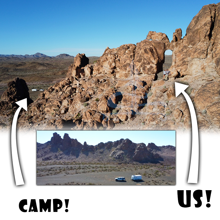 climbing and camping near needles, california