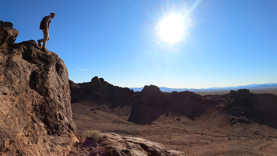 fun climbing in the desert in southern california