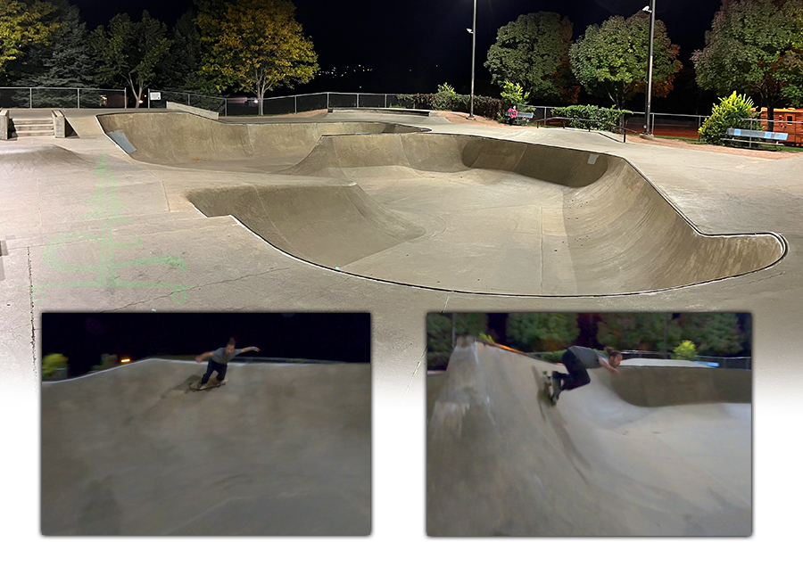 longboarding the canon city skatepark in colorado