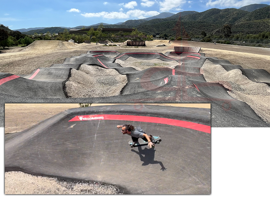 deleo pump track in southern california