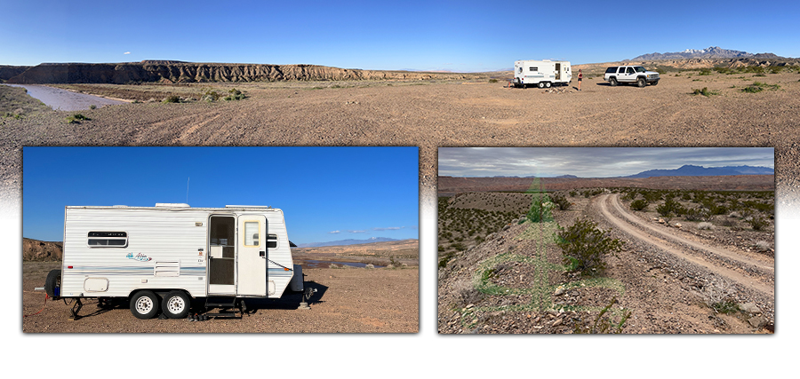 dispersed camping at gold butte national monument