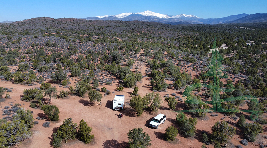 dispersed camping near las vegas lovell canyon