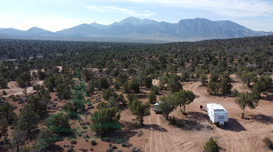 dispersed camping near las vegas