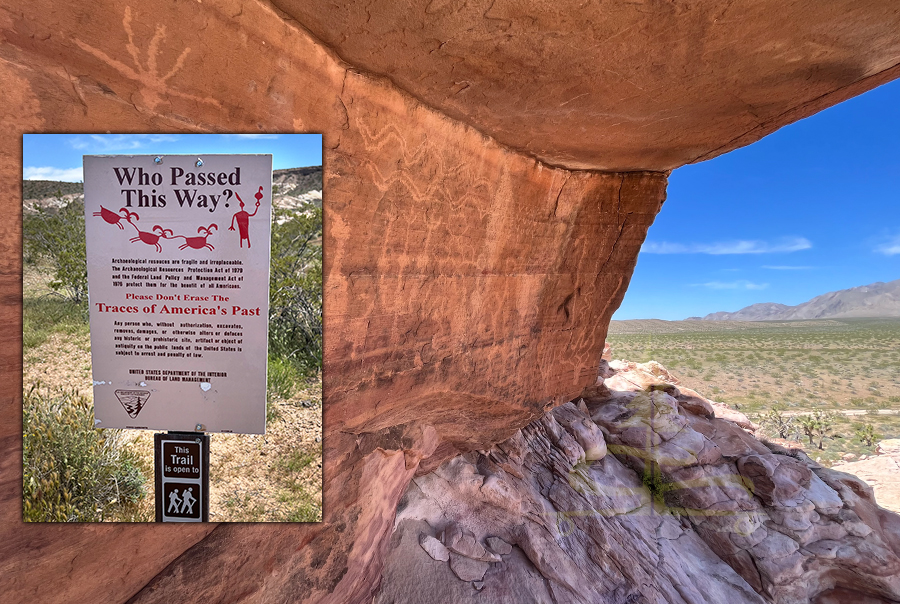 petroglyphs in nevada