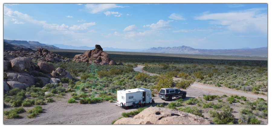 dispersed camping near alamo, nevada