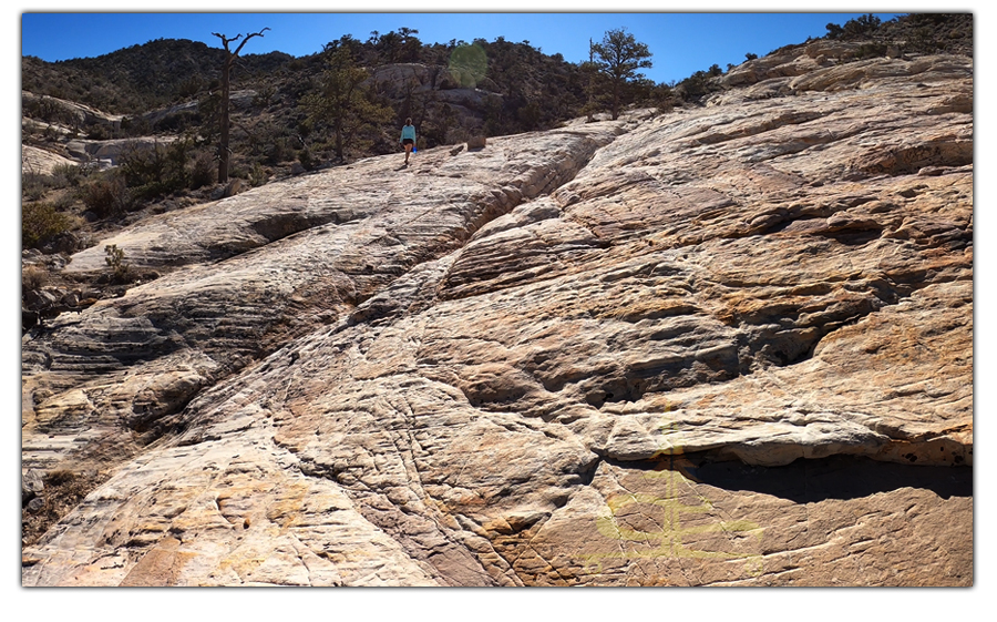 cool rock landscape near las vegas