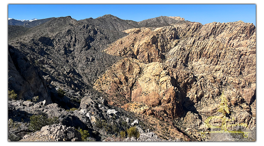 keystone thrust fault near las vegas