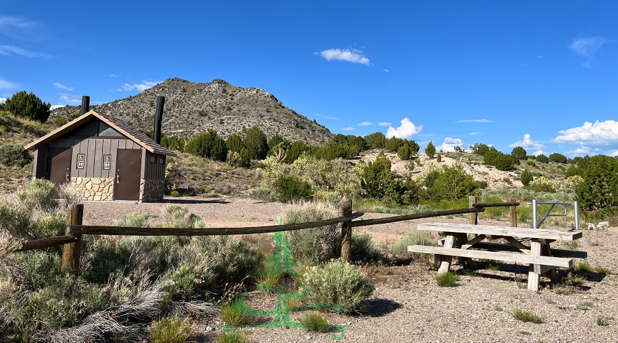 amenities at the fossil site